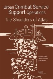 book Urban Combat Service Support Operations : The Shoulders of Atlas