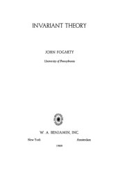 book Invariant Theory