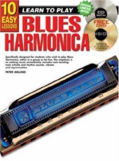 book 10 Easy Lessons - Blues Harmonica (10 Easy Lessons Learn to Play)