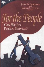 book For the People: Can We Fix Public Service?