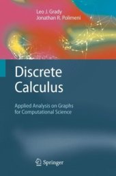 book Discrete Calculus: Applied Analysis on Graphs for Computational Science