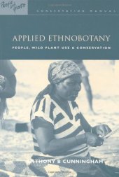 book Applied Ethnobotany: People, Wild Plant Use and Conservation