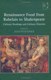 book Renaissance Food from Rabelais to Shakespeare