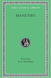 book Manetho: History of Egypt and Other Works