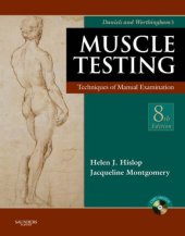 book Daniels and Worthingham's Muscle Testing: Techniques of Manual Examination, 8th edition (BOOK + DVD)