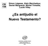 book ¿Es Antijudío el Nuevo Testamento?