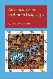 book An Introduction to African Languages