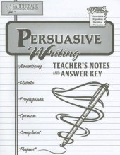 book Persuasive Teacher Notes (Writing 4 Series)