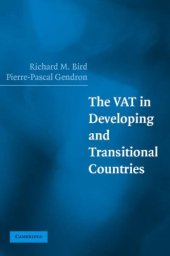 book The VAT in Developing and Transitional Countries