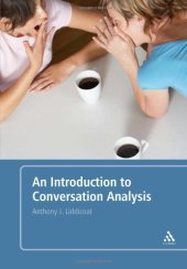 book Introduction to Conversation Analysis