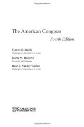 book The American Congress