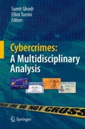 book Cybercrimes: A Multidisciplinary Analysis