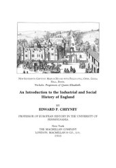 book An Introduction to the Industrial and Social History of England