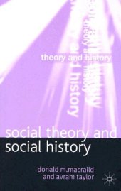 book Social Theory and Social History (Theory and History)