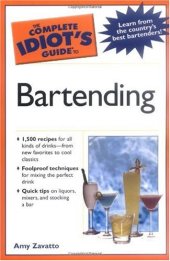 book The Complete Idiot's Guide to Bartending