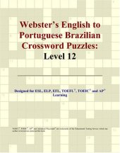 book Webster's English to Portuguese Brazilian Crossword Puzzles: Level 12