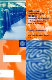 book Industrial Democracy as Process: Participatory Action in the Fagor Cooperative Group of Mondragon