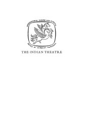 book The Indian Theatre