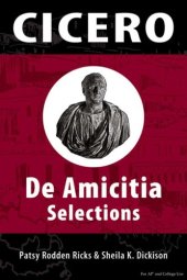 book Cicero: De Amicita Ap Selections (Latin Edition)