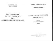 book Lexicon latinitatis medii aevi: Praesertim ad res ecclesiasticas investigandas pertinens