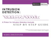 book Intrusion Detection Shadow Style Step by Step