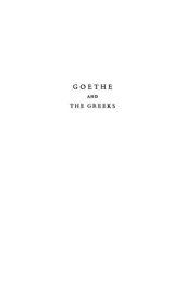 book Goethe and the Greeks