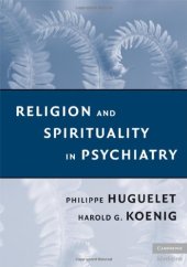 book Religion and Spirituality in Psychiatry