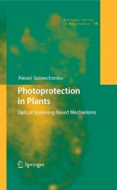 book Photoprotection in Plants: Optical Screening-based Mechanisms