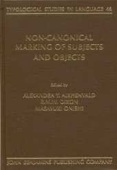 book Non-canonical Marking of Subjects and Objects