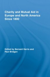 book Charity and Mutual Aid in Europe and North America since 1800 (Routledge Studies in Modern History)