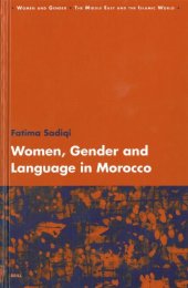 book Women, Gender and Language in Morocco (Women and Gender: The Middle East and the Islamic World, 1) (Women and Gender, 1)