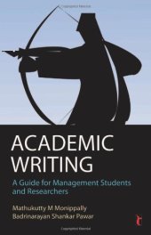 book Academic Writing: A Guide for Management Students and Researchers (Response Books)