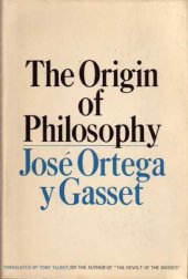 book The Origin of Philosophy