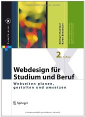 book Webdesign für Studium und Beruf: Webseiten planen, gestalten und umsetzen