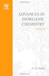 book Advances in Organic Chemistry, 50 (Advances in Inorganic Chemistry)