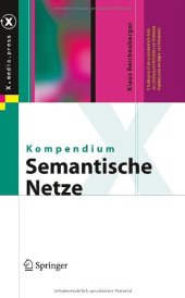 book Kompendium semantische Netze: Konzepte, Technologie, Modellierung