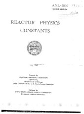 book REACTOR PHYSICS CONSTANTS.