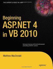 book Beginning ASP.NET 4 in VB 2010