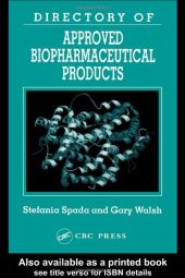 book Directory of Approved Biopharmaceuticals