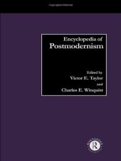 book Encyclopedia of Postmodernism (Routledge World Reference)