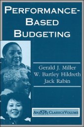 book Performance-Based Budgeting: An ASPA Classic