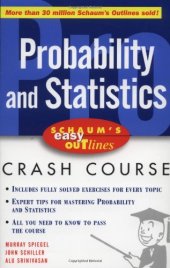 book Easy Outline of Probability and Statistics