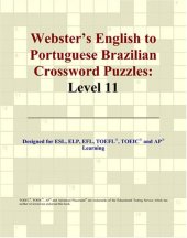 book Webster's English to Portuguese Brazilian Crossword Puzzles: Level 11