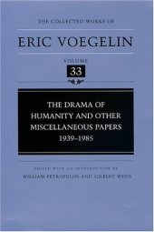 book The Drama of Humanity and Other Miscellaneous Papers: 1939-1985