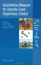 book Quantitative Measure for Discrete Event Supervisory Control