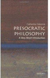 book Presocratic Philosophy: A Very Short Introduction (Very Short Introductions)