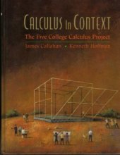 book Calculus in Context, The Five College Calculus Project