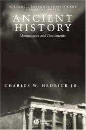 book Ancient History: Monuments and Documents