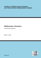 book Multivariate Statistics: A Vector Space Approach