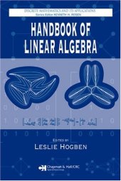 book Handbook of Linear Algebra